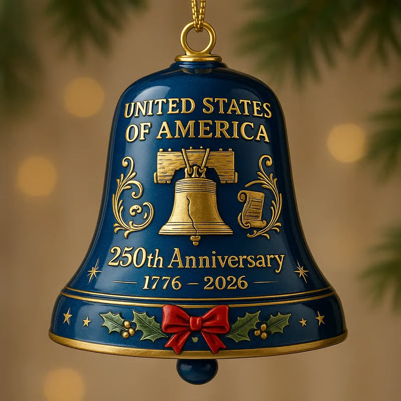 ๐250th Anniversary Bell Ornament
