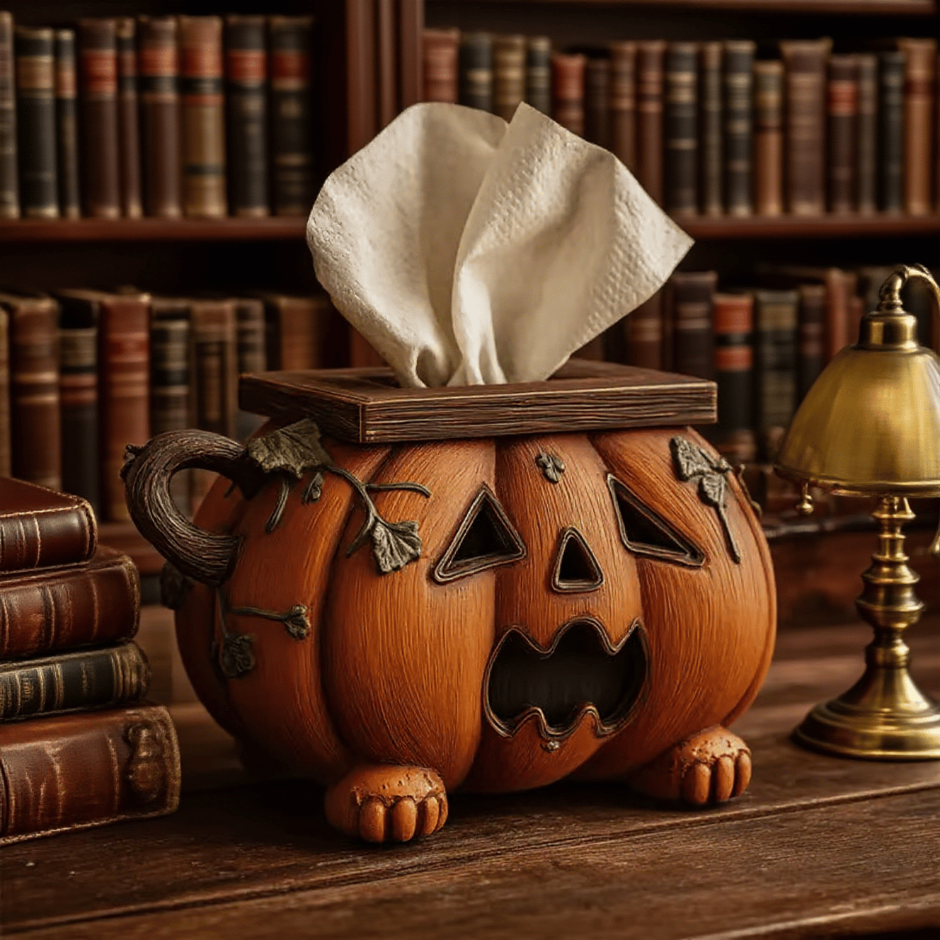 🎃Halloween Pumpkin Tissue Box Holder