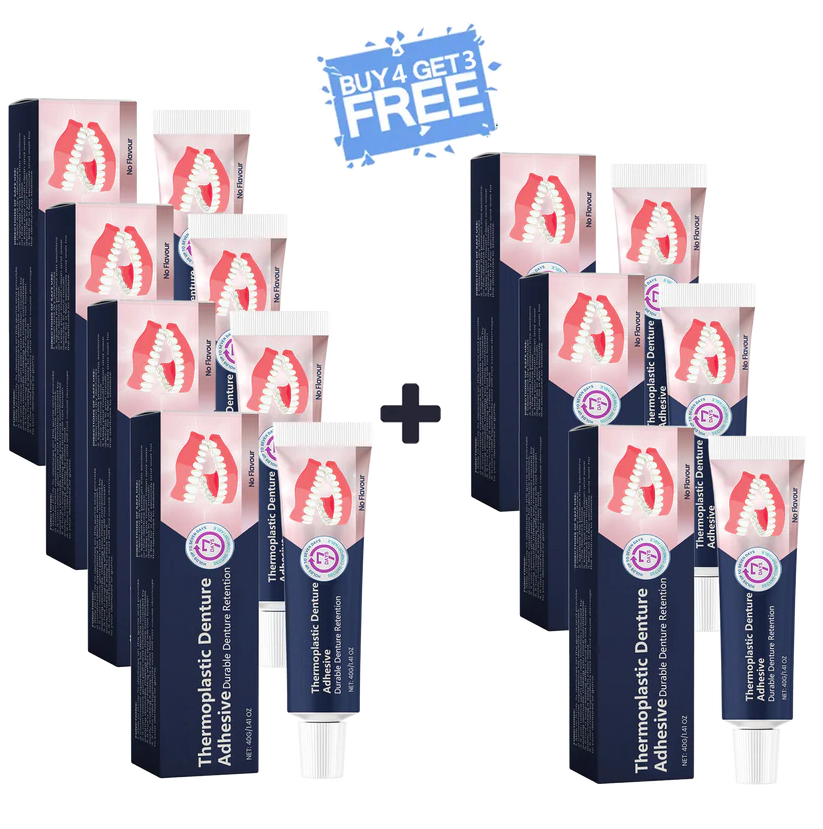 Thermoplastic Denture Adhesive ⏳ Durable Denture Retention