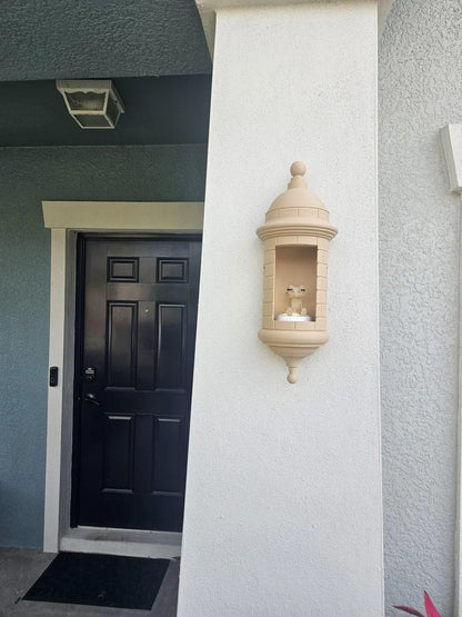 Puerto Rican Garita Wall Coqui Lamp (Color-Adjustable Lighting with Coqui Sound Control)