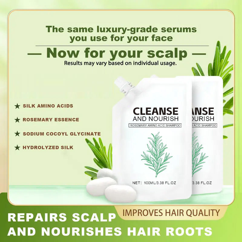 🧴 50% OFF✨ Smooth & Glossy Hair Shampoo - Natural growth, deep follicle repair, Sulfate-Free Formula for All Hair Types 🌟📦