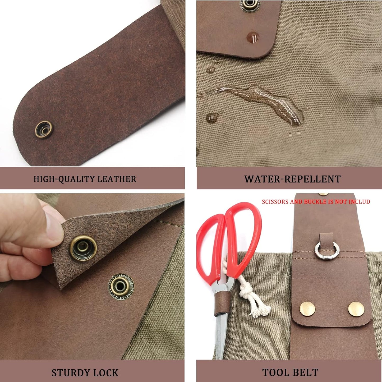 Foldable Canvas Foraging Pouch