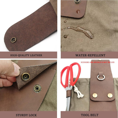 Foldable Canvas Foraging Pouch