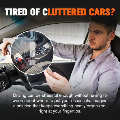 Exclusive Offer💥Multifunctional Leather Car Armrest Box Mat—Easy to Organize, Car Items Are in Their Places ✨