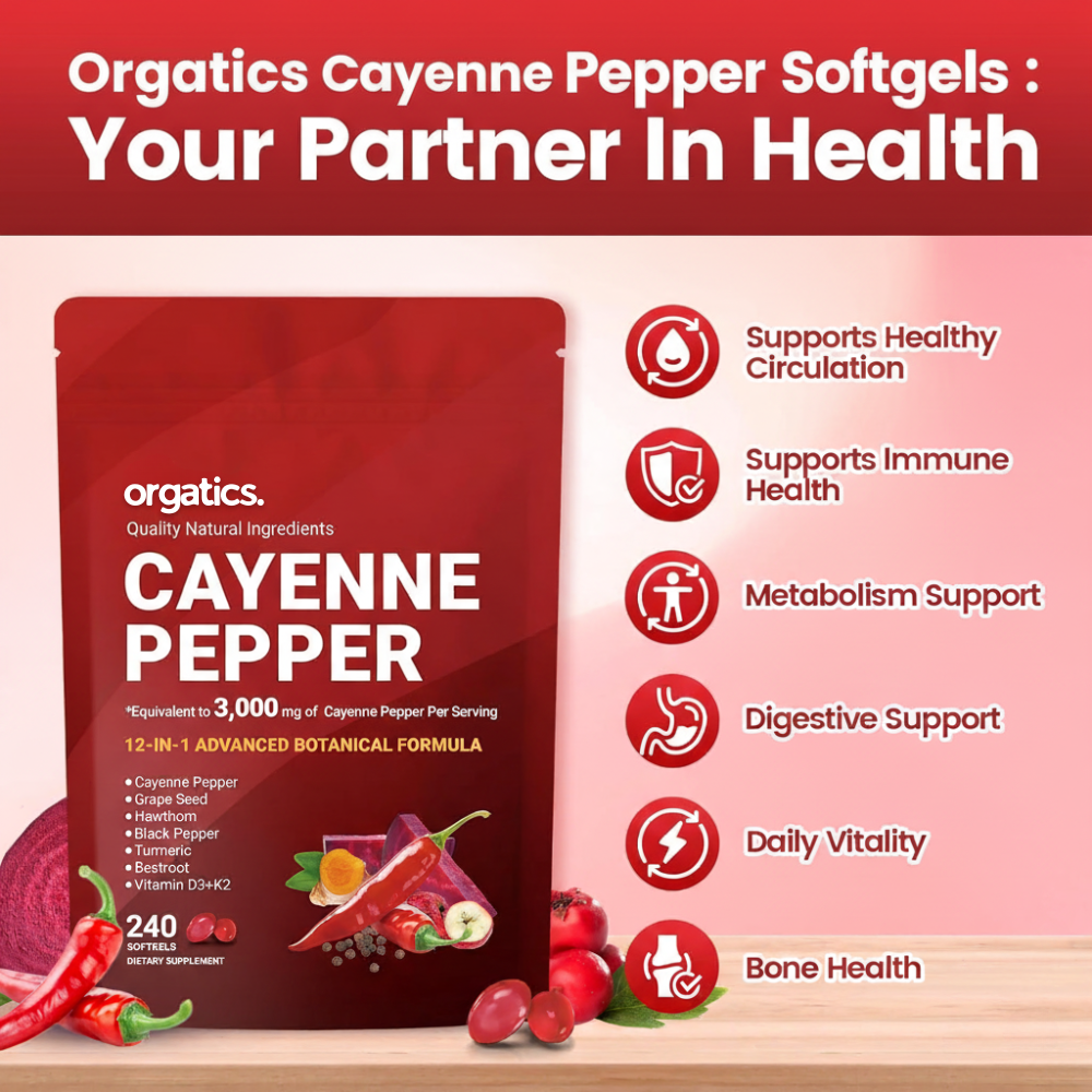 NATRAVOR® - Cayenne Pepper Softgels