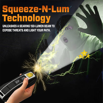 🎃 Halloween Pre-Sale 75% OFF 🛡️ 2025 Limited VORTAC V57 Stun Flashlight Car Key