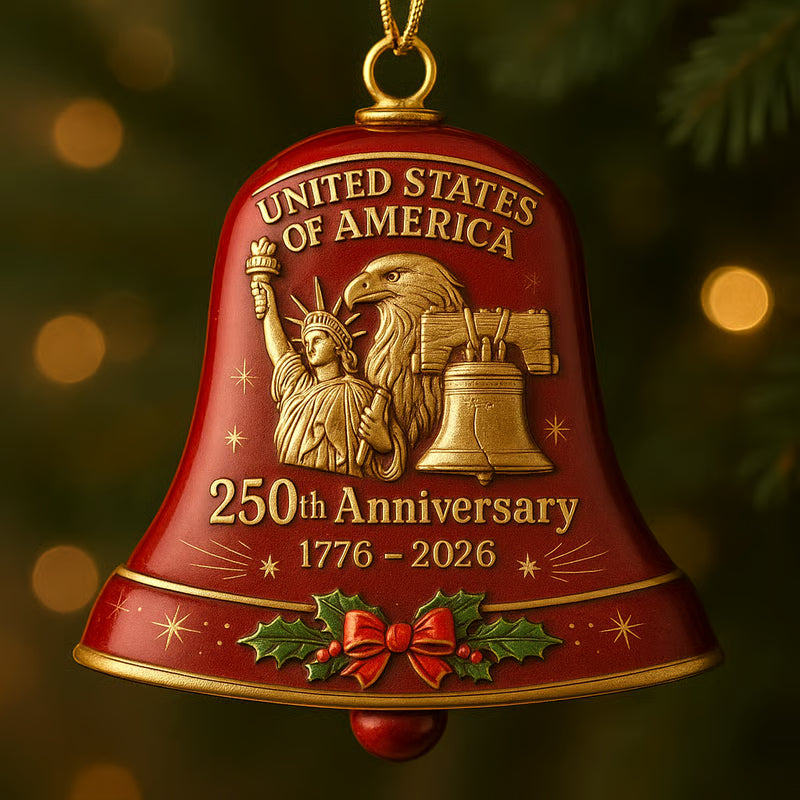 🔔250th Anniversary Bell Ornament