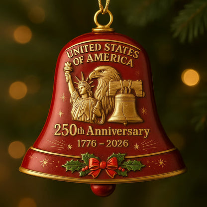 🔔250th Anniversary Bell Ornament