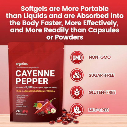 NATRAVOR® - Cayenne Pepper Softgels
