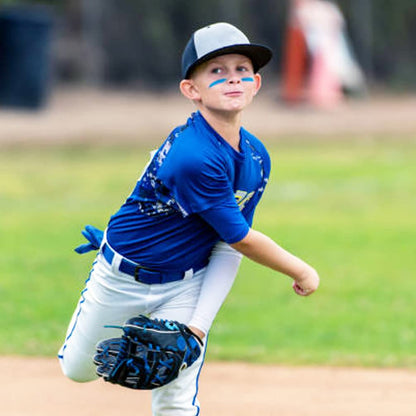 MEICOLY Black White Face Body Paint Stick Set with Sponges and Setting Powder,Face Paint Stick for Adults and Kids,Clown White Makeup,Face Painting for Halloween SFX Skull Zombie Skeleton Goth Makeup