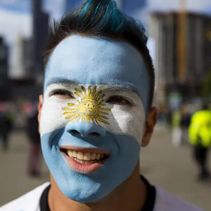 MEICOLY Black White Face Body Paint Stick Set with Sponges and Setting Powder,Face Paint Stick for Adults and Kids,Clown White Makeup,Face Painting for Halloween SFX Skull Zombie Skeleton Goth Makeup
