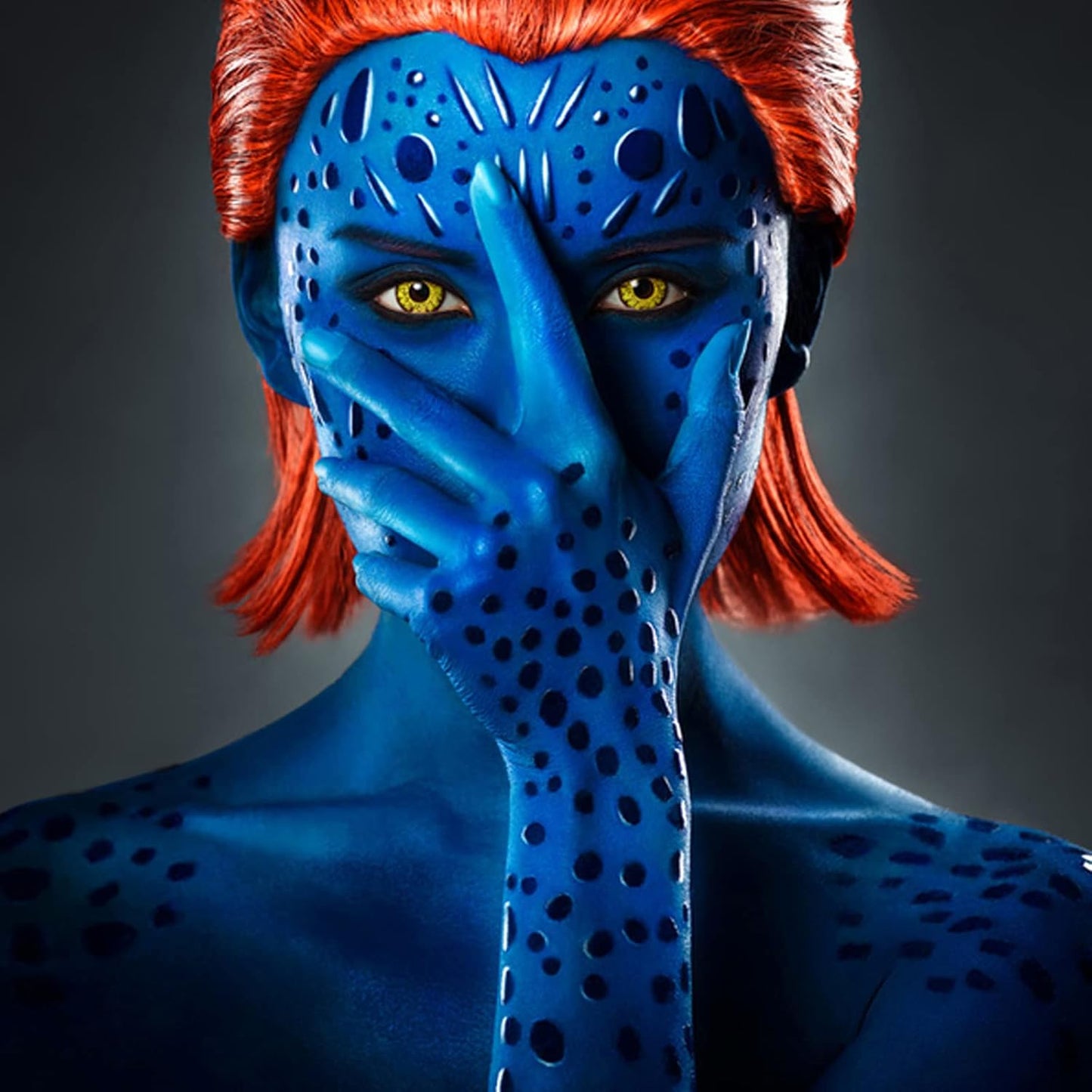 MEICOLY Black White Face Body Paint Stick Set with Sponges and Setting Powder,Face Paint Stick for Adults and Kids,Clown White Makeup,Face Painting for Halloween SFX Skull Zombie Skeleton Goth Makeup