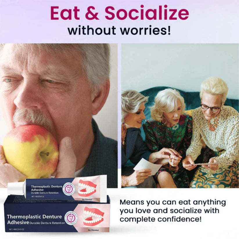 Thermoplastic Denture Adhesive ⏳ Durable Denture Retention