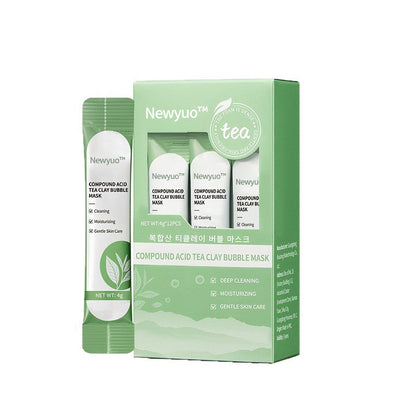 NATRAVOR® Green Tea InstaFoam Detox Mask 🍃 | Say Bye to Blackheads in 10 Seconds! 🧖‍♀️✨