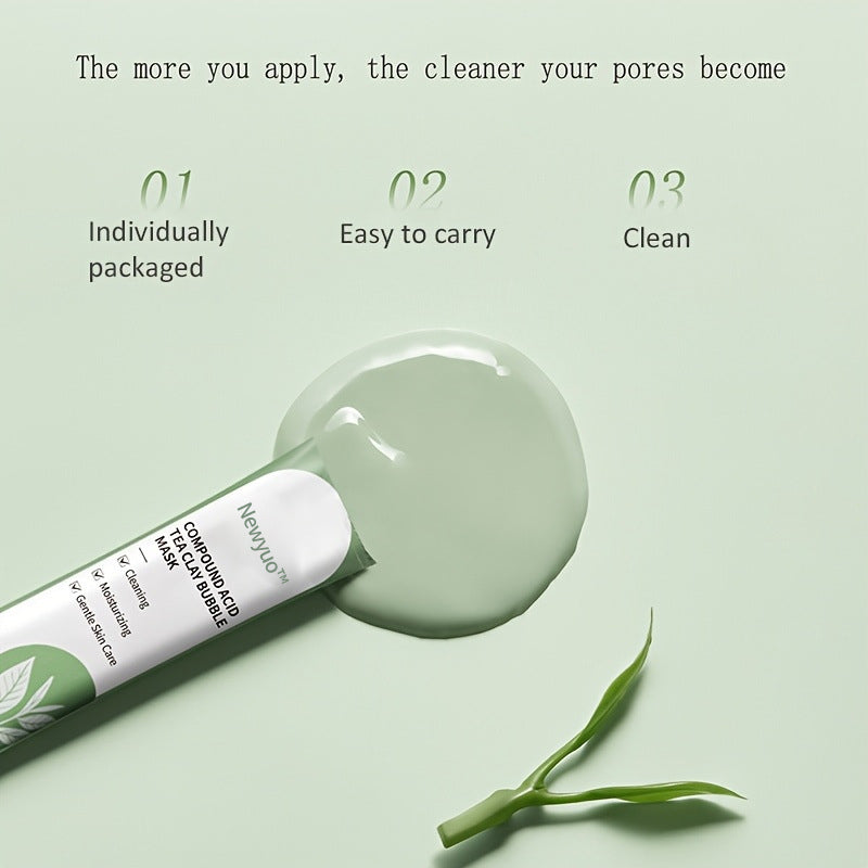 NATRAVOR® Green Tea InstaFoam Detox Mask 🍃 | Say Bye to Blackheads in 10 Seconds! 🧖‍♀️✨