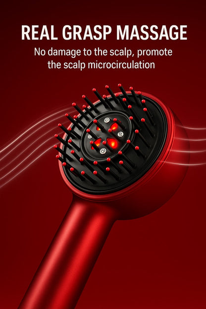 NATRAVOR™ – Scalp Massage & Red Light Therapy Comb