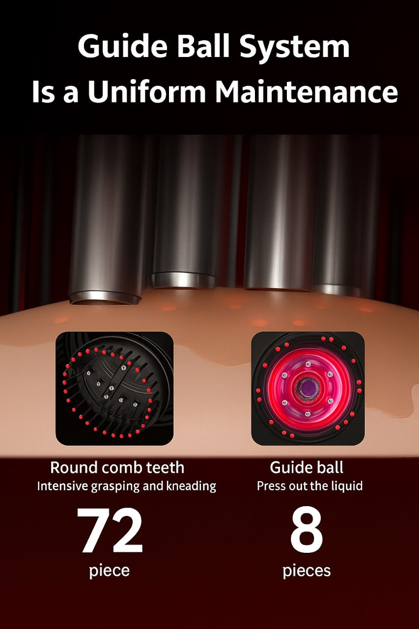 NATRAVOR™ – Scalp Massage & Red Light Therapy Comb