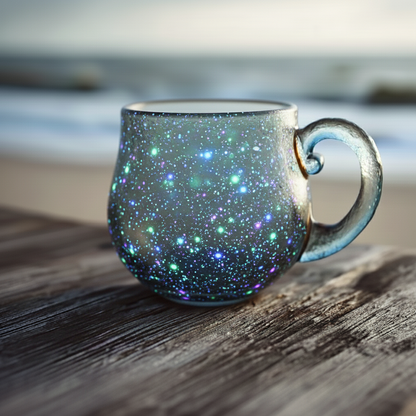 Ocean & Sunset - Themed Glass Mugs🌊