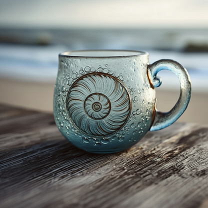 Ocean & Sunset - Themed Glass Mugs🌊