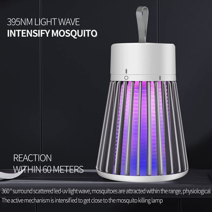 🔥Summer Promotion 59% OFF!!🦟USB/Rechargeable Portable Mosquito & Fly Trap Lamp for Indoor & Outdoor