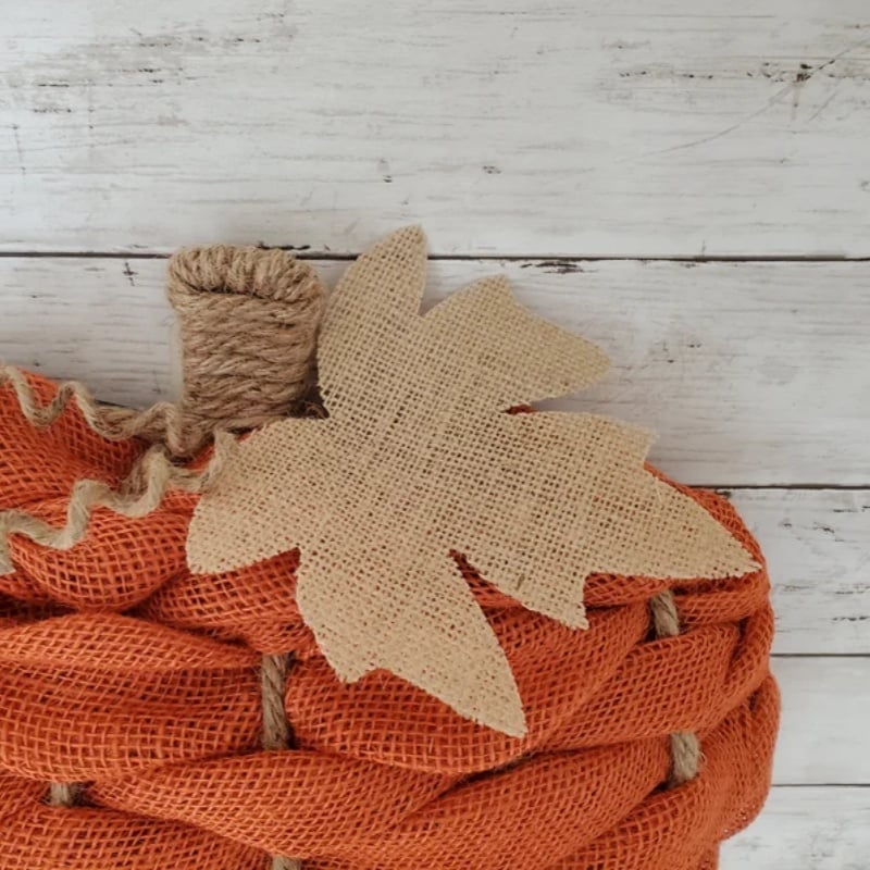 🔥 🍁Handmade Fall Pumpkin Wreath🎃