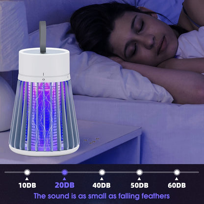 🔥Summer Promotion 59% OFF!!🦟USB/Rechargeable Portable Mosquito & Fly Trap Lamp for Indoor & Outdoor