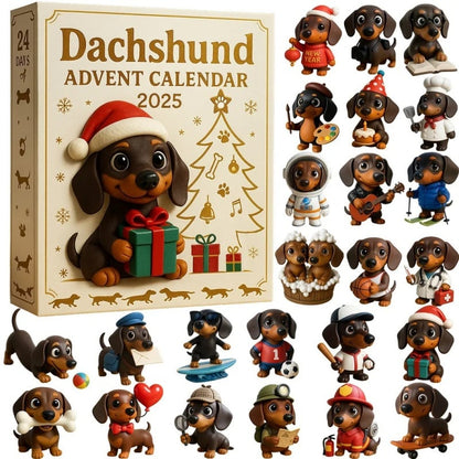 🐶 2025 Dachshund Advent Calendar 🎄