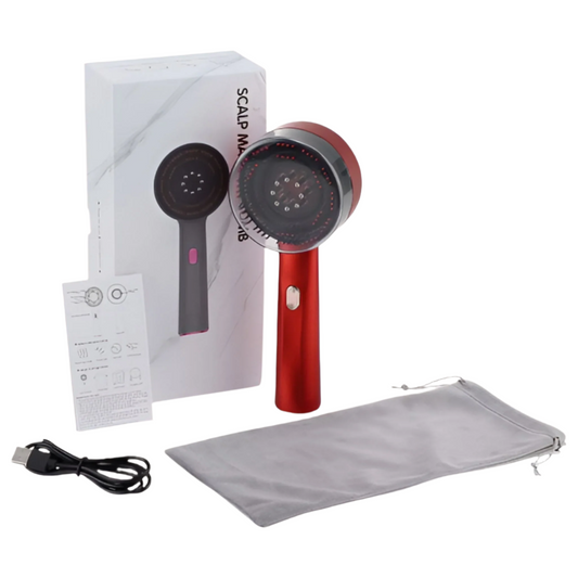 NATRAVOR™ – Scalp Massage & Red Light Therapy Comb